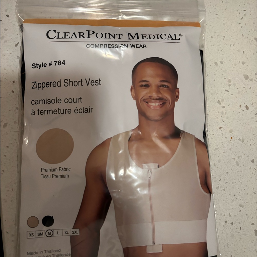ClearPoint Medical Zippered Short Vest